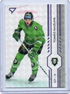 SportZoo ELH 2024-2025 Play Off PUCK Marks # 445 Mazura Tomáš - Ml.Boleslav