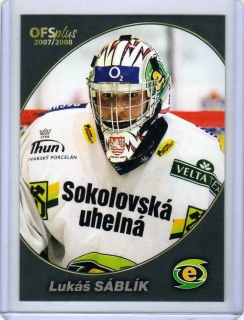 OFS 2007-2008 ÚSPĚŠNOST # U02 Sáblík Lukáš (G) - K.Vary