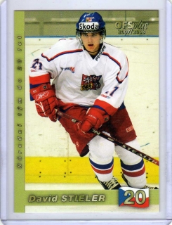 OFS 2007-2008 # U20/05 Stieler David - Reprezentace ČR20