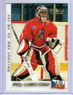 OFS 2007-2008 # U18/03 Landsman Filip (G) - Reprezentace ČR18