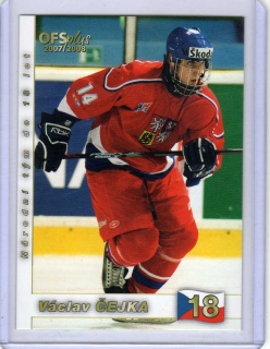 OFS 2007-2008 # U18/23 Čejka Václav - Reprezentace ČR18