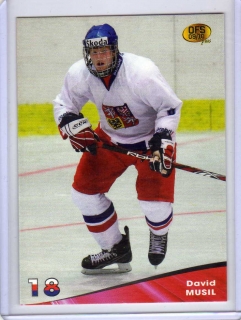 OFS 2009-2010 # U18/05 Musil David - Reprezentace ČR 18