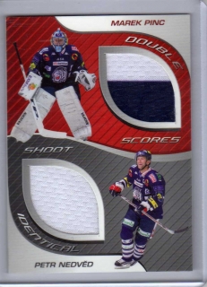 OFS 2009-2010 JERSEY # J07 Pinc Marek (G) - Nedvěd Petr - Liberec