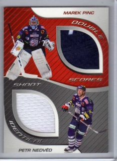 OFS 2009-2010 JERSEY # J07 Pinc Marek (G) - Nedvěd Petr - Liberec