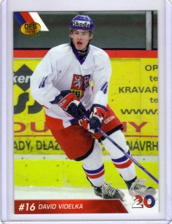 OFS 2010-2011 # U20/07 Videlka David - Reprezentace ČR20