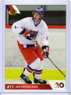 OFS 2010-2011 # U20/10 Křivohlávek Jan - Reprezentace ČR20