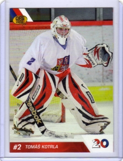 OFS 2010-2011 # U20/22 Kotrla Tomáš (G) - Reprezentace ČR20