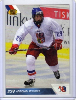 OFS 2010-2011 # U18/02 Růžička Antonín - Reprezentace ČR18