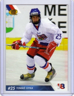 OFS 2010-2011 # U18/17 Hyka Tomáš - Reprezentace ČR18