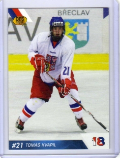 OFS 2010-2011 # U18/18 Kvapil Tomáš - Reprezentace ČR18
