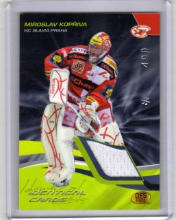 OFS 2010-2011 JERSEY 499/550 # J16 Kopřiva Miroslav (G) - Slavia