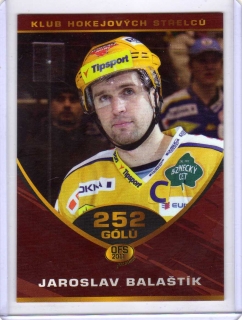 OFS Premium 2011 Klub hokejových střelců RED # 10 Balaštík Jaroslav