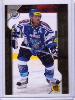 OFS Premium 2011 GOLD Embossed x/100 # 74 Toman Milan - Kladno