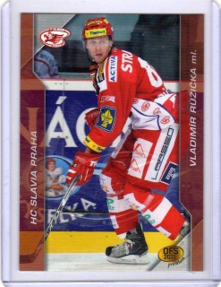OFS Premium 2011 DOUBLE Embossed x/100 # 65 Růžička Vladimír ml. - Slavia