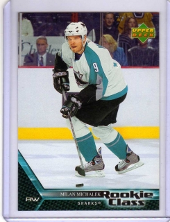 Michálek Milan - San Jose - UD ROOKIE Class 2005-2006 č.18