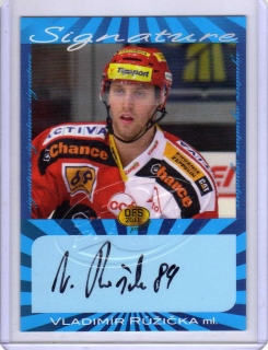 OFS Premium 2011 Signature GOLD*17 # 07 Růžička Vladimír ml. - Slavia