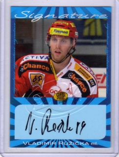 OFS Premium 2011 Signature SILVER*33 # 07 Růžička Vladimír ml. - Slavia