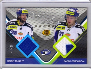OFS Premium 2011 Double Identical Cards JERSEY 469/500 # J06 Dlouhý Radek / Procházka Radek - Brno