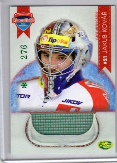 OFS 2011-2012 Cage Mesh Cards GREEN *276 # 05 Kovář Jakub (G) - Č.Budějovice