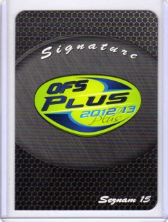 OFS 2012-2013 Signature Seznam Die-Cut # S15