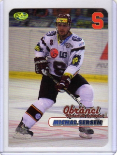 OFS 2012-2013 OBRÁNCI Die-Cut # O04 Sersen Michal - Sparta