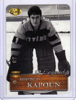 OFS 2012-2013 Legendy Die-Cut # L09 Kapoun Miroslav (G)