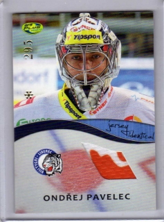 OFS 2012-2013 JERSEY *295 # J08 Pavelec Ondřej (G) - Liberec