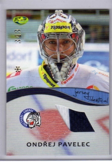OFS 2012-2013 JERSEY *343 # J08 Pavelec Ondřej (G) - Liberec