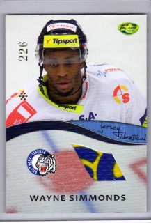 OFS 2012-2013 JERSEY *226 # J21 Simmonds Wayne - Liberec