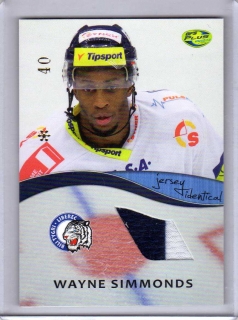 OFS 2012-2013 JERSEY *40 # J21 Simmonds Wayne - Liberec